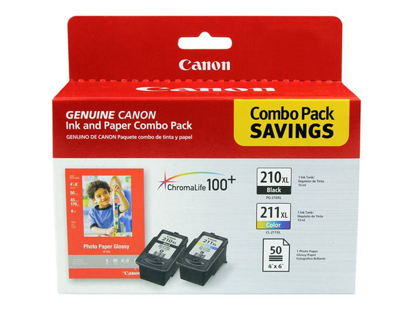 CANON PIXMA MP480 PG210XL/CL211XL + PAPER 2973B004