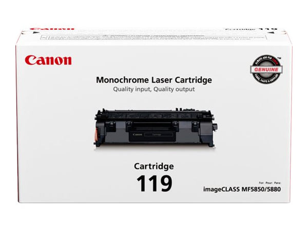 CANON IMAGECLS MF5850DN CRG119 SD BLACK TONER 3479B001