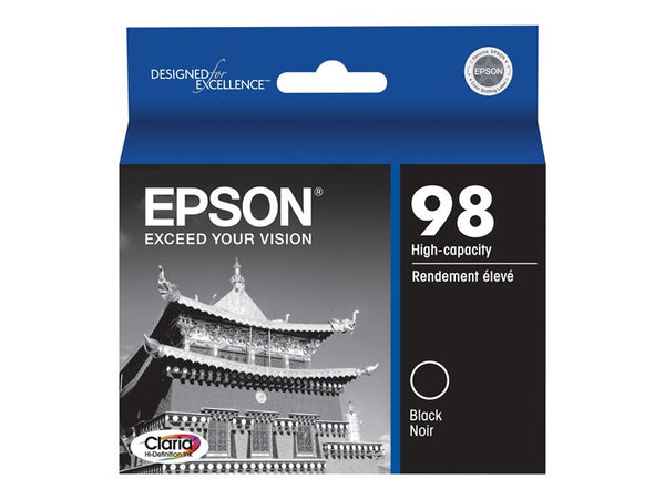 EPSON ARTISAN 700 HI YLD BLACK INK T098120S