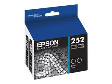 EPSON WORKFORCE 7110 2PK SD YLD BLACK INKS T252120D2