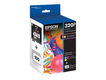 EPSON PICTUREMATE 400 COLOR INK/100 4X6 PAPER T320P