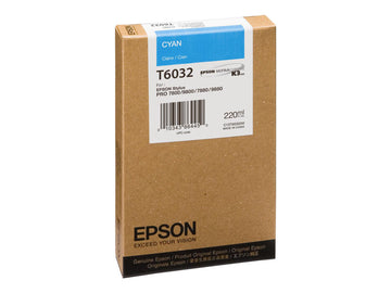 EPSON STYLUS PRO 9800 SD YLD CYAN INK T603200