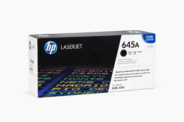 HP COLOR LASERJET 5500 645A SD BLACK TONER C9730A