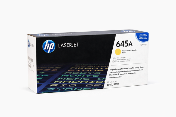 HP COLOR LASERJET 5500 645A SD YELLOW TONER C9732A