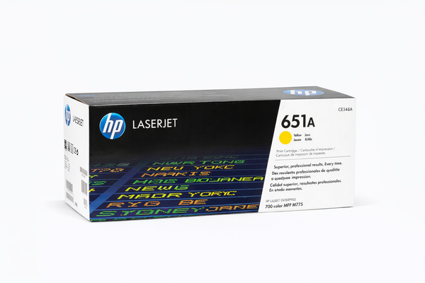 HP COLOR LASERJET M775DN 651A SD YELLOW TONER CE342A