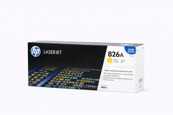 HP COLOR LASERJET M855DN 826A SD YELLOW TONER CF312A