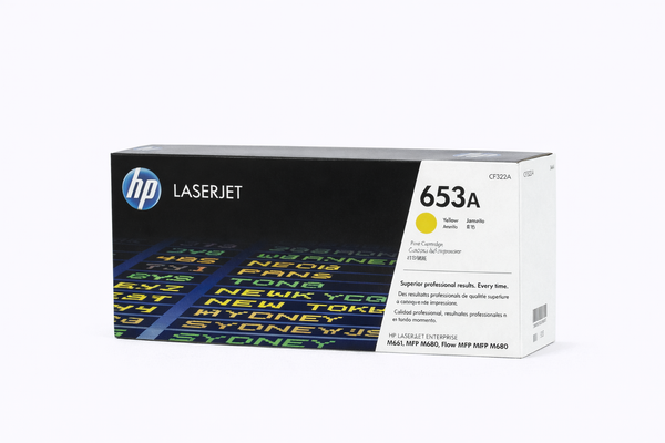 HP COLOR LASERJET M680DN 653A SD YELLOW TONER CF322A