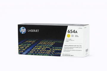HP COLOR LASERJET M651DN 654A SD YELLOW TONER CF332A