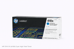 HP COLOR LASERJET M452DN 410X HI CYAN TONER CF411X