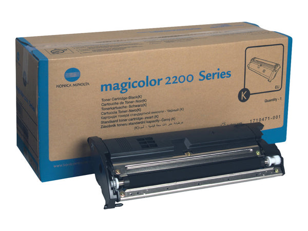 KONICA MAGICOLOR 2200 SD YLD BLACK TONER 1710471001