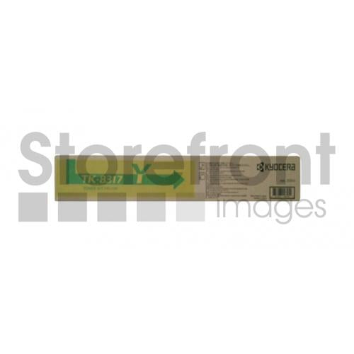 KYOCERA TASKALFA 2550CI TK8317 SD YELLOW TONER 1T02MVAUS0