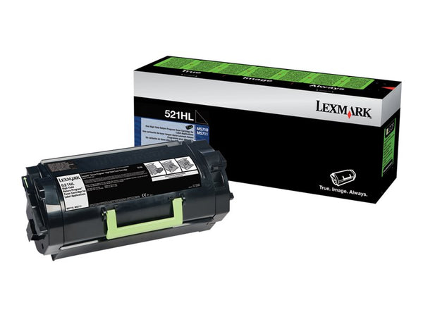 LEXMARK MS710DN HI RETURN BLACK/LABEL 52D1H0L