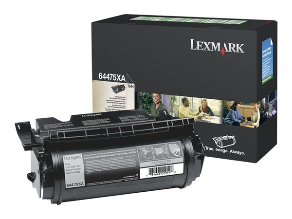 LEXMARK T644N GSA XH TAA RETURN BLACK 64475XA