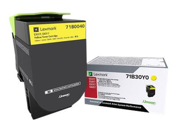 LEXMARK CS317DN SD YLD YELLOW TONER 71B0040