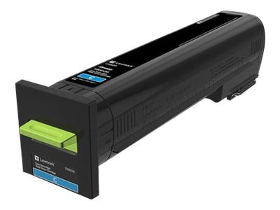 LEXMARK CS820DE XH YLD CYAN TONER 72K0X20