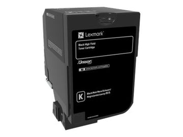 LEXMARK CS725DE HI YLD BLACK TONER 74C0H10