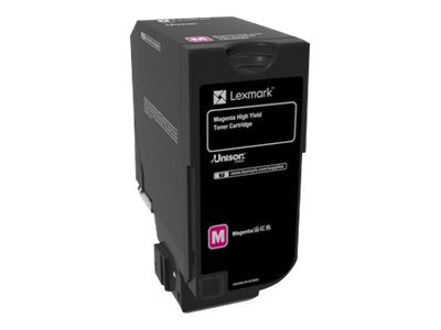 LEXMARK CS725DE HI YLD MAGENTA TONER 74C0H30