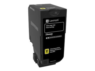 LEXMARK CS725DE HI YLD YELLOW TONER 74C0H40