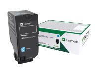 LEXMARK CS720DE LW RETURN PROG CYAN 74C10C0