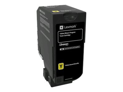 LEXMARK CS720DE LW RETURN PROG YELLOW 74C10Y0