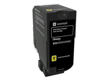 LEXMARK CS720DE LW RETURN PROG YELLOW 74C10Y0