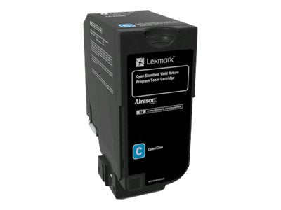 LEXMARK CS720DE SD RETURN PROG CYAN 74C1SC0