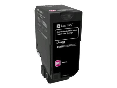 LEXMARK CS720DE SD RETURN PROG MAGENTA 74C1SM0
