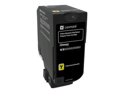LEXMARK CS720DE SD RETURN PROG YELLOW 74C1SY0