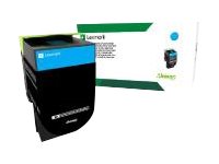 LEXMARK CX410E GSA HI TAA RETURN CYAN 80C0HCG
