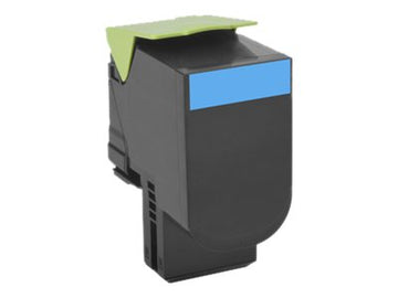 LEXMARK CX510DE XH YLD CYAN TONER 80C0X20