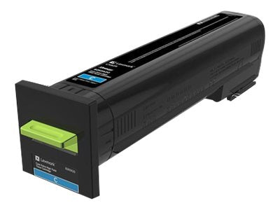 LEXMARK CX825DE XH YLD CYAN TONER 82K0X20