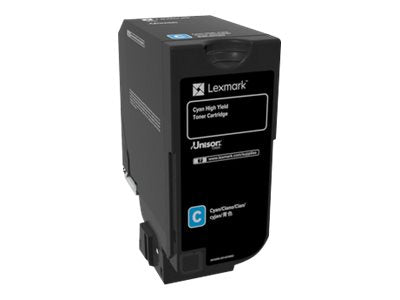 LEXMARK CX725DE HI YLD CYAN TONER 84C0H20