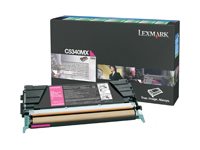 LEXMARK C534N GSA XH TAA RETURN MAGENTA C5346MX