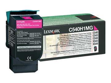LEXMARK C540N HI RETURN PROG MAGENTA C540H1MG