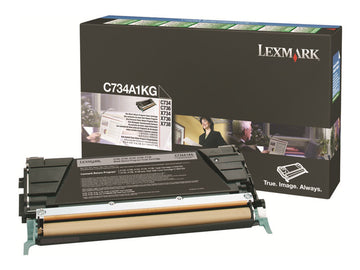 LEXMARK C734N SD RETURN PROG BLACK C734A1KG