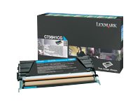 LEXMARK C736H4CG Cyan High Yield Toner 10k