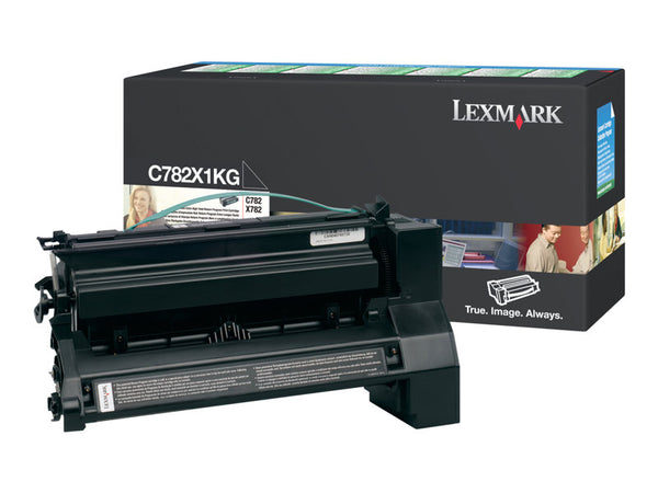 LEXMARK C782X1KG Black Extra High Yield Toner 15k