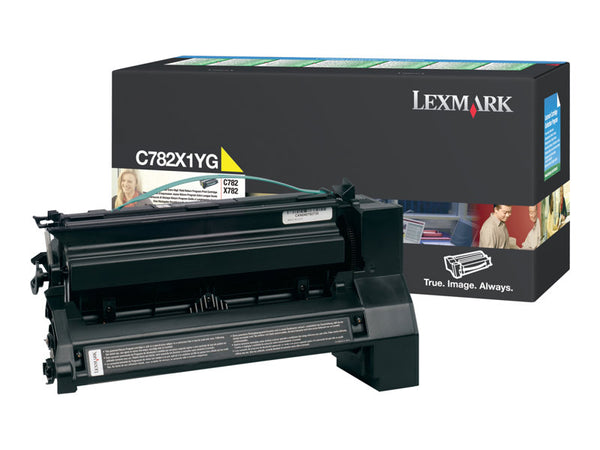 LEXMARK C782N XH RETURN PROG YELLOW C782X1YG