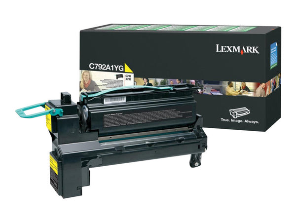 LEXMARK C792E SD RETURN PROG YELLOW C792A1YG