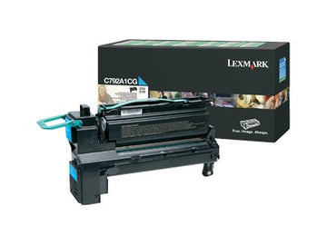 LEXMARK C792A4CG Cyan Toner Cartridge