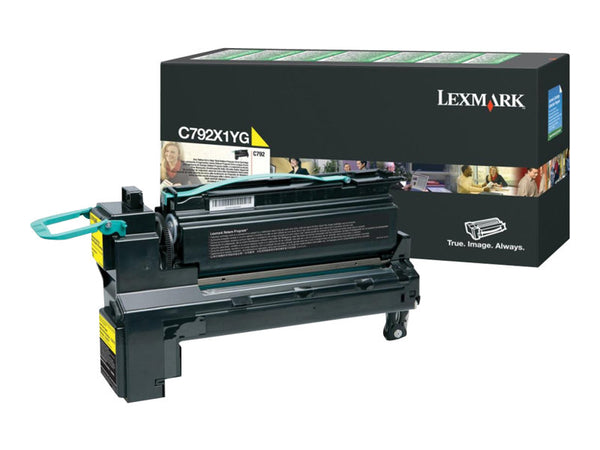 LEXMARK C792E XH RETURN PROG YELLOW C792X1YG
