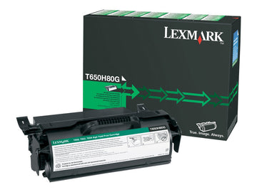 LEXMARK T650N-BID HI RECOND BLACK TONER T650H80G