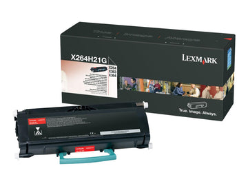 LEXMARK X264DN HI YLD BLACK TONER X264H21G