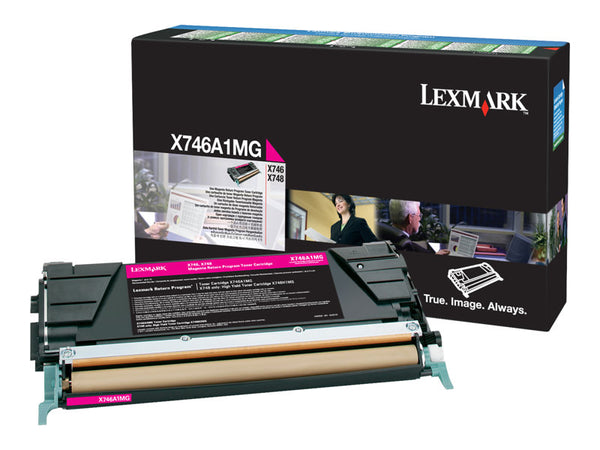 LEXMARK X746DE SD RETURN PROG MAGENTA X746A1MG