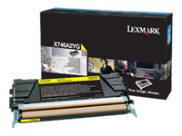 LEXMARK X746DE SD YLD YELLOW TONER X746A2YG