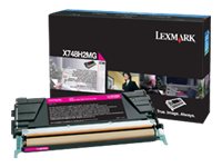 LEXMARK X748DTE HI YLD MAGENTA TONER X748H2MG
