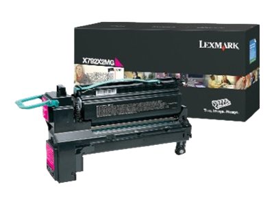 LEXMARK X792DE XH YLD MAGENTA TONER X792X2MG