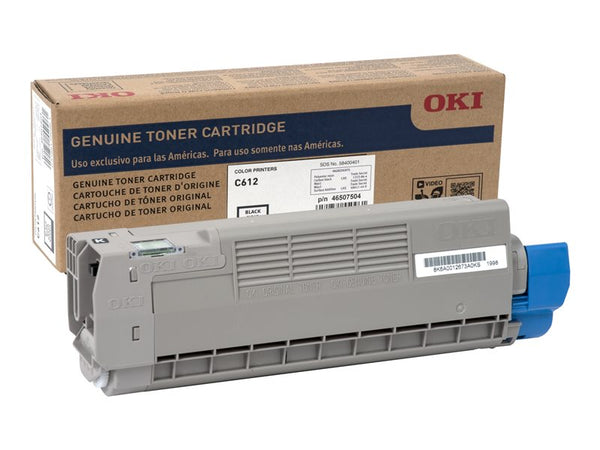OKIDATA C612N SD YLD BLACK TONER 46507504