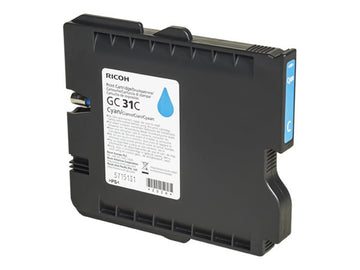 RICOH AFICIO GXE3300N GC31 SD YLD CYAN INK 405689