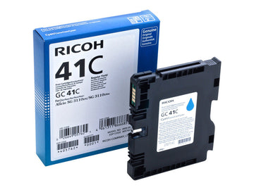 RICOH AFICIO SG3110DN GC41 SD YLD CYAN INK 405762